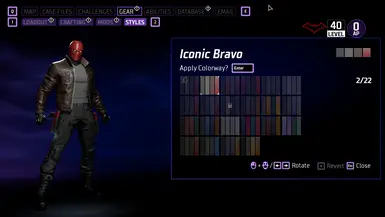 Default colorway aka no colorway mod installed