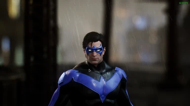 Knightwatch Nightwing Hair replaced