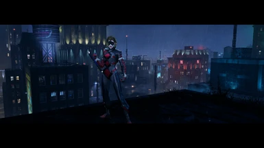 Harley Quinn Bossbatle Outfit Makeup And Hair For Batgirl at Gotham ...