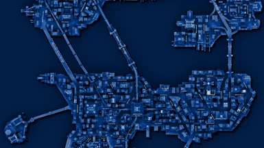 arkham city map vs arkham origins map
