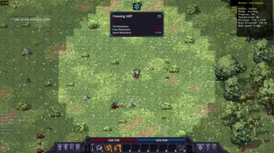 Snow now has freezing effects.