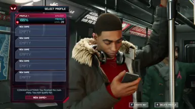 100 Percent Save File - New Game Plus at Marvels Spider-Man: Miles Morales  Nexus - Mods and community