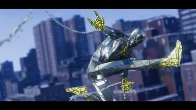Yellow Programmable Matter Suit