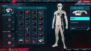 Future Foundation Suit Slot (Spider-Man Remastered)
