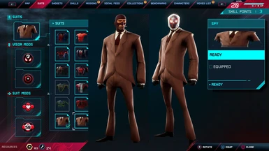 Spy (TF2) Suit Slot