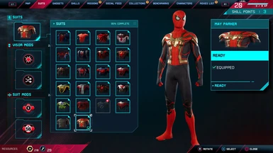 Hybrid Suit Slot (Spider-Man Remastered) NWH