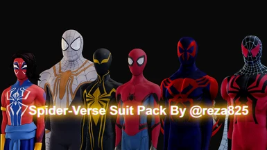 Spider-Verse Suit Pack for MM pt 2 (New Suit Slots) - reza825