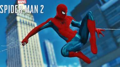 MSM2 New Red and Blue (NWH Final Swing) Suit (Miles Morales Port)