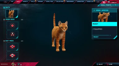 Cat -- Suit Slot --