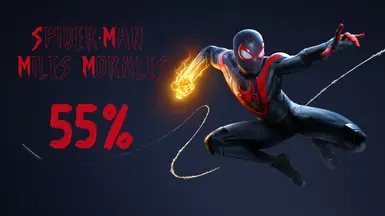 Spider Man Miles Morales 55 precent Save Game