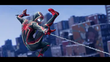 Black 2099 Suit (3 versions) at Marvels Spider-Man: Miles Morales Nexus ...