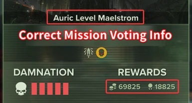 Correct Mission Voting Info