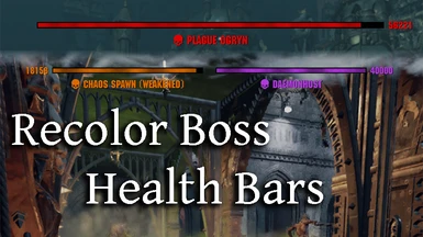 Recolor Boss Health Bars