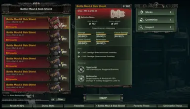 Dump Stat Shields filtered by pattern