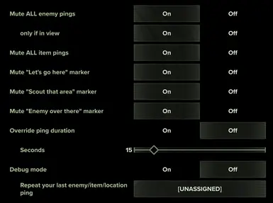 No Ping Sounds