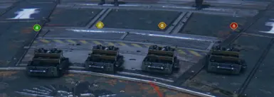 Ammo crate marker colour changes with charges!