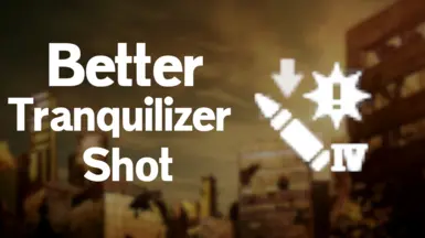 Better Tranquilizer Shot