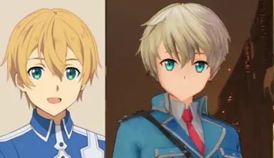 Eugeo Eye Color Comparisons (Mod Version)