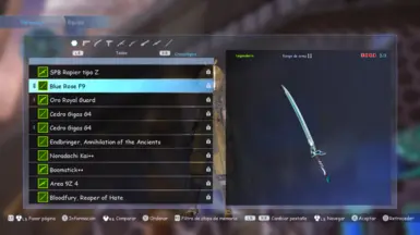 Rose Sweep Saber