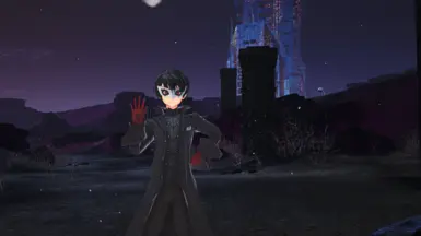 Persona 5 Joker outfit and mask