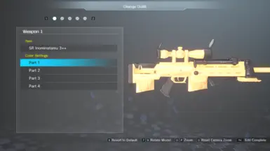 Standalone Weapon Pack x Advanced Character Customization 2