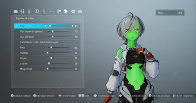 Avatar skin color works