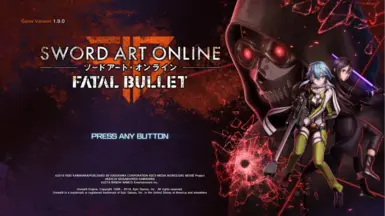 "True Ending" Title Screen (the game does not have a unique a true ending title screen)