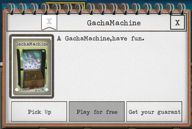Gacha Machine