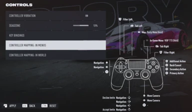 PlayStation UI Button Prompts