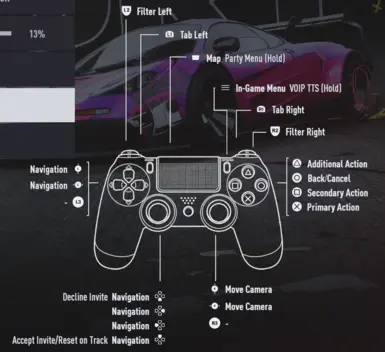 PlayStation UI Button Prompts