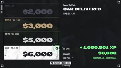 1 million or 1 billion xp per race and event VOL9   26 nov 2024