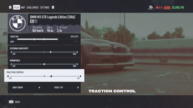 NFS Unbound scalable traction control