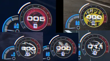 SRT speedometer pack