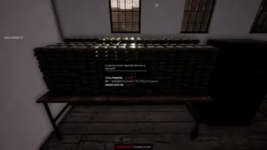 New mod included as of 4.0 ! 1kg packages for display on lab tables!