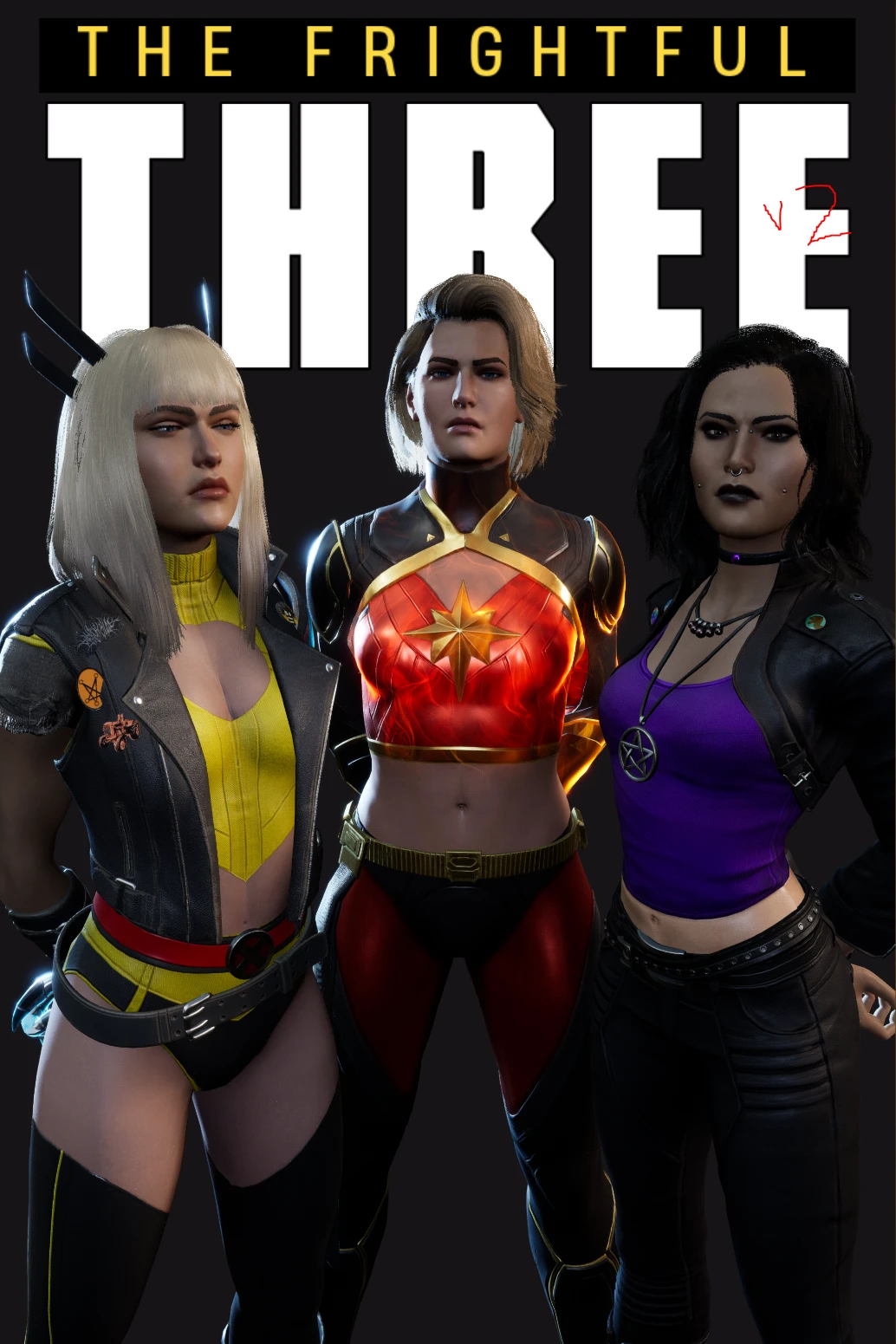 Redesign Triple Pack at Marvel's Midnight Suns Nexus - Mods and community