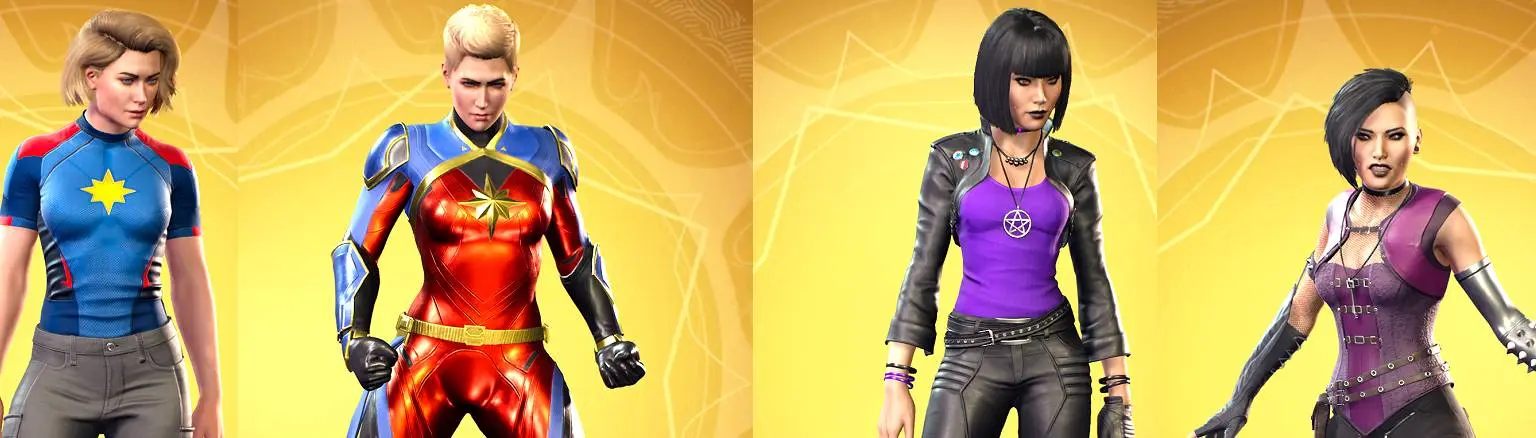 Captain Marvel and Scarlet Witch at Marvel's Midnight Suns Nexus - Mods and  community