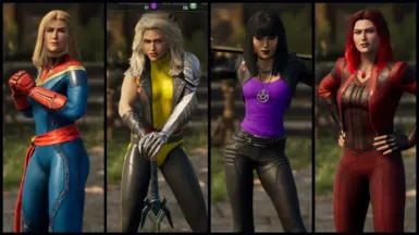 Midnight Suns Mod Gives Captain Marvel, Magik, and Nico New Looks