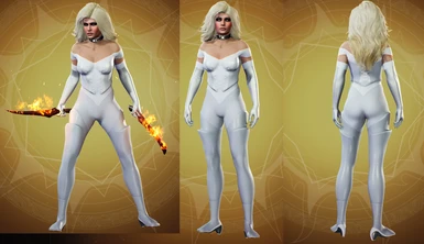 Emma Frost Marvel Strike Force Outfit