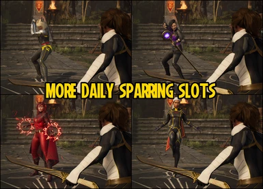 More Daily Sparring Slots