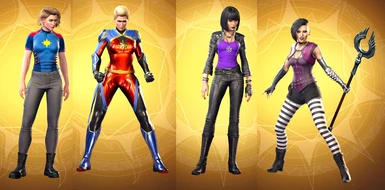 FIXED Captain Marvel and Nico Hair swap mods