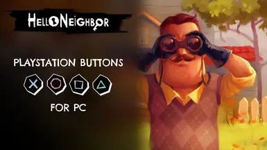 PS Buttons for Hello Neighbor