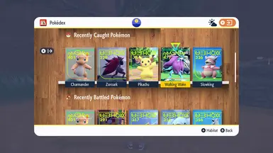 Recent Shortcut Images for New Pokémon