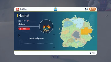New Habitat Data and Hints for Added Pokémon