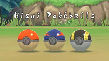 Hisui Pokeballs