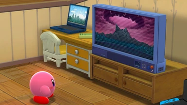 Kirby in Pokemon BDSP (Ver 1.0.1) [Fan Mod] 