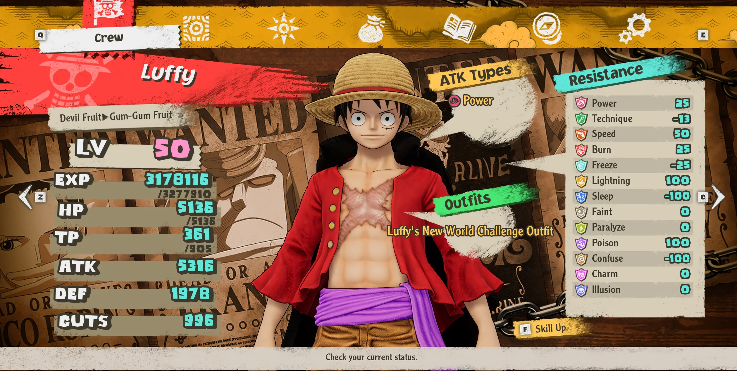 Luffy Onigashima Outfit At One Piece Odyssey Nexus Mods And Community 