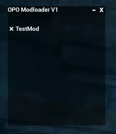 OPO Blueprint ModLoader