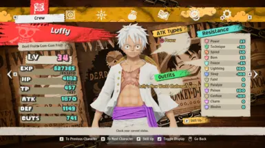 Mod categories at One Piece Odyssey Nexus - Mods and community