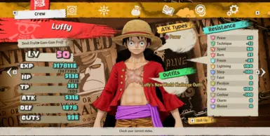 Luffy Onigashima Outfit