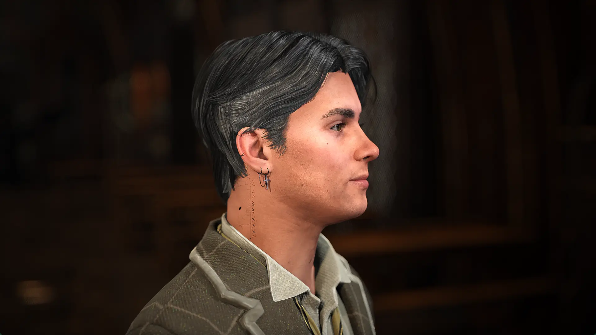 Leo Hairstyle for Males at Hogwarts Legacy Nexus - Mods and community